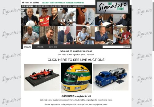 thesignatureauctions.com capture - 2025-07-05 16:09:14