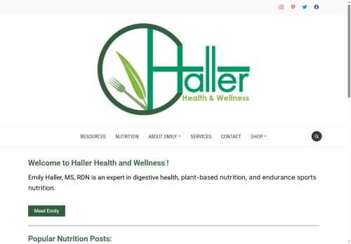 hallerhealthandwellness.com capture - 2025-07-05 16:42:46