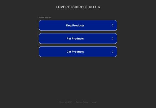 lovepetsdirect.co.uk capture - 2025-07-05 17:53:54