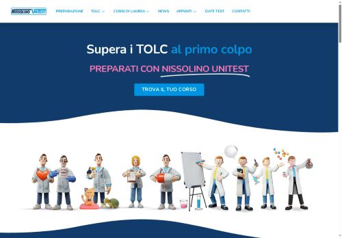 nissolinounitest.it capture - 2025-07-05 20:03:16