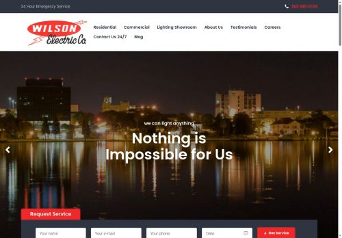 wilsonelectriccompany.com capture - 2025-07-05 20:56:23