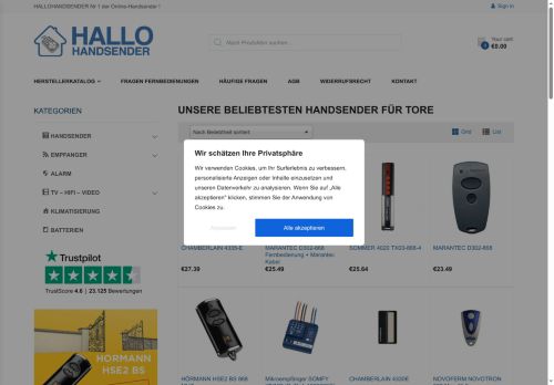 hallohandsender.com capture - 2025-07-05 21:52:05