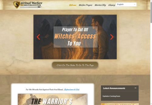 spiritualwarfareanddeliverance.com capture - 2025-07-05 23:28:45