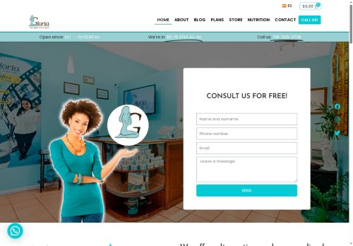 gloriaspa.com capture - 2025-07-05 23:33:47