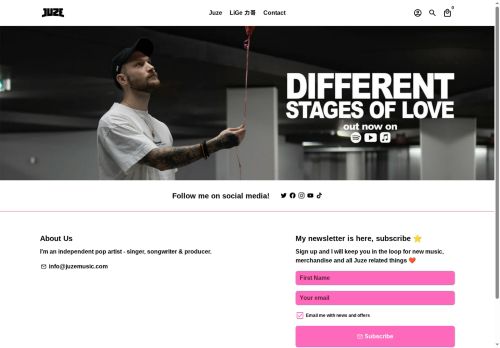 juzemusic.com capture - 2025-07-05 23:53:33