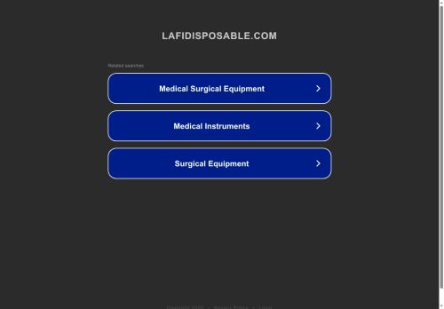 lafidisposable.com capture - 2025-07-06 00:50:26