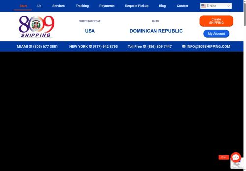 809shipping.com capture - 2025-07-06 02:17:06