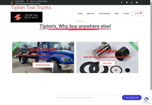 tiptontowtrucks.com capture - 2025-07-06 03:11:47