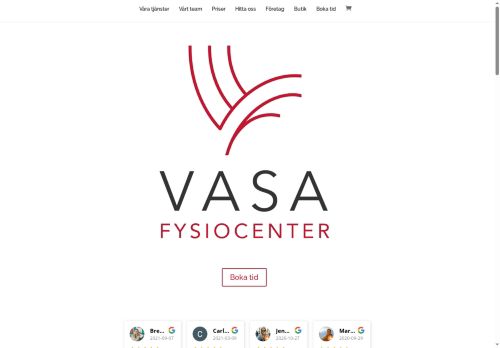 vasafysiocenter.se capture - 2025-07-06 03:15:40