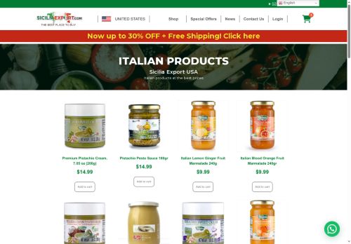 siciliaexport.com capture - 2025-07-06 04:27:10