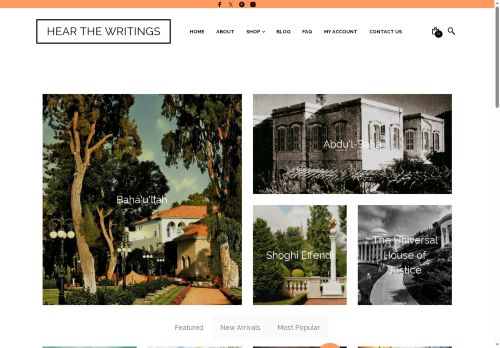 hearthewritings.com capture - 2025-07-06 07:24:58