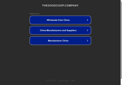 thegoodcoop.company capture - 2025-07-06 07:43:33