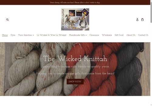 thewickedknittah.com capture - 2025-07-06 07:50:39