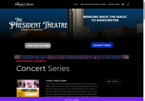 thepresidenttheatremanchester.com capture - 2025-07-06 09:11:27