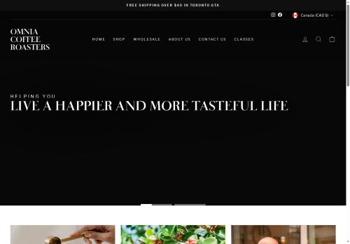 omniacoffeeroasters.com capture - 2025-07-06 09:16:32