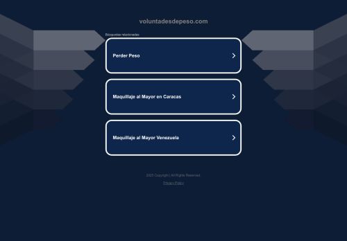 voluntadesdepeso.com capture - 2025-07-06 09:58:45