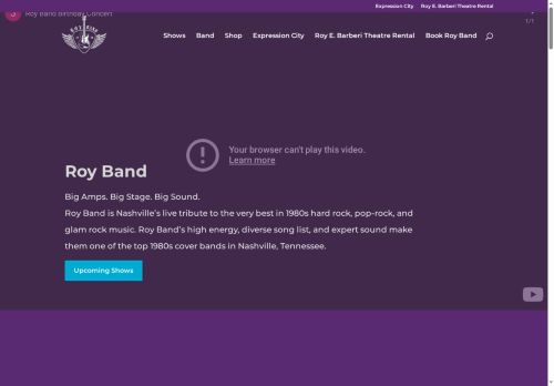 theroyband.com capture - 2025-07-06 10:37:17