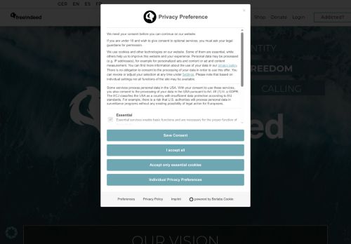 free-indeed.com capture - 2025-07-06 10:48:35