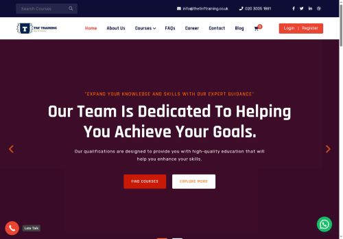 thetnftraining.co.uk capture - 2025-07-06 13:27:58