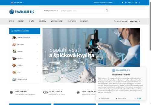 pharmagalbio.sk capture - 2025-07-06 14:41:47