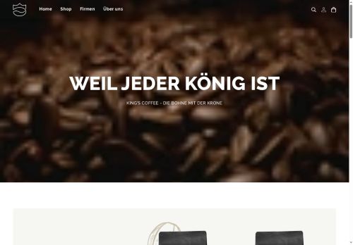 kings-coffee.net capture - 2025-07-06 15:13:05