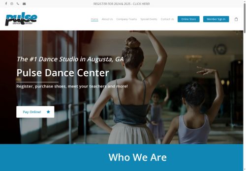 pulsedancecenter.net capture - 2025-07-06 15:14:04