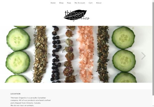 thirteenorganics.com capture - 2025-07-06 15:55:42