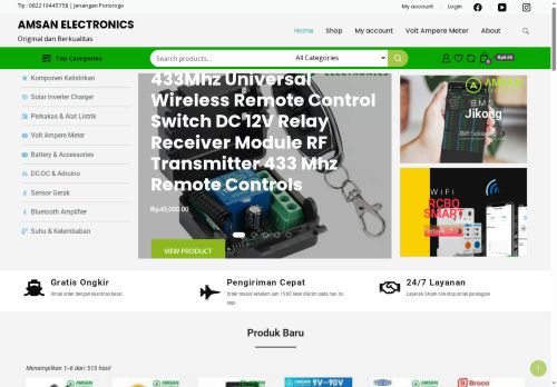 amsanelectronics.com capture - 2025-07-06 16:25:03