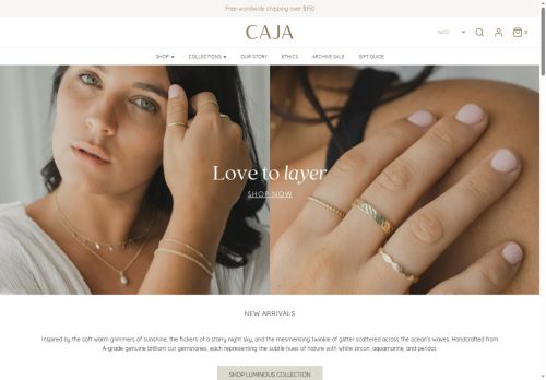 cajajewellery.com capture - 2025-07-06 18:07:40