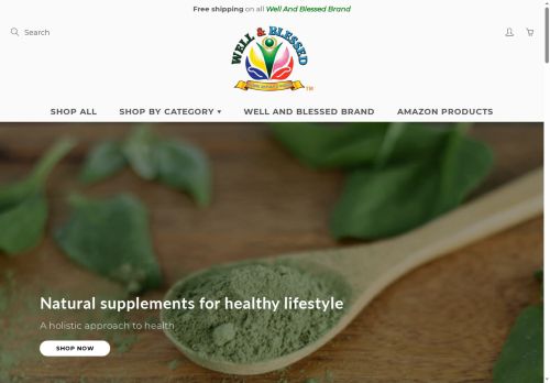wellandblessed.store capture - 2025-07-06 19:19:01
