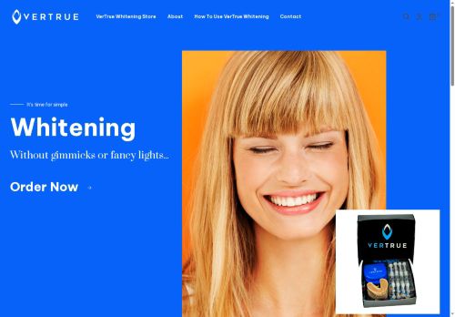 vertruewhitening.com capture - 2025-07-06 20:07:15