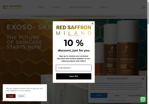 redsaffronmilano.com capture - 2025-07-06 21:37:17