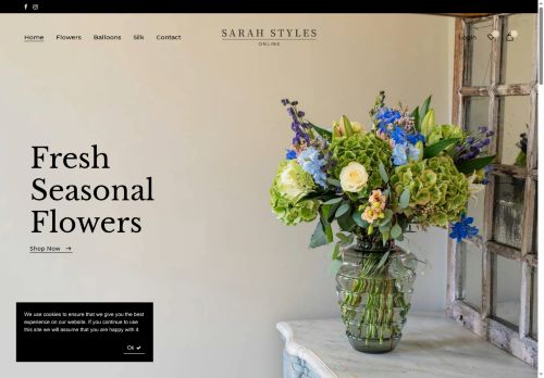 sarahstylesflorist.com capture - 2025-07-07 03:15:07