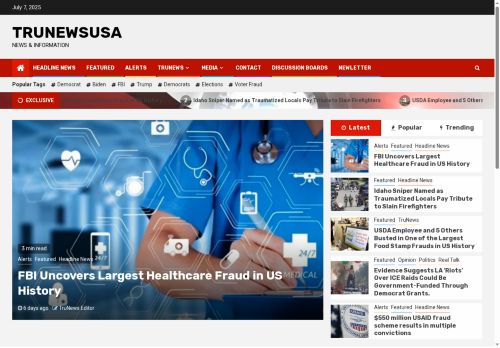 trunewsusa.com capture - 2025-07-07 07:26:31