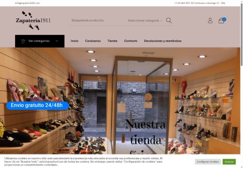 zapateria1911.com capture - 2025-07-07 07:49:15