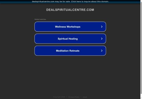 dealspiritualcentre.com capture - 2025-07-07 08:38:42