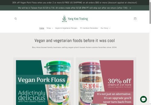 yangkeetrading.com capture - 2025-07-07 08:54:52