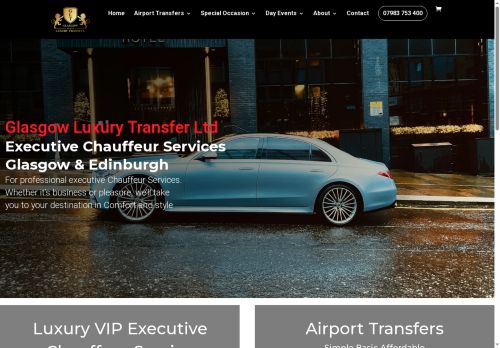 glasgowluxurytransfer.co.uk capture - 2025-07-07 10:47:07