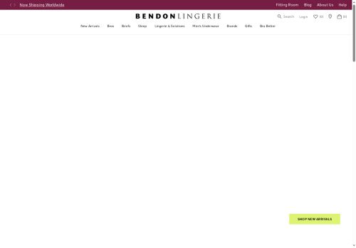 bendonlingerie.com capture - 2025-07-07 15:06:12