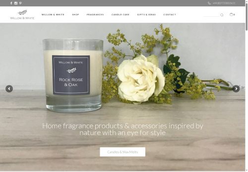 willowandwhitecandlecompany.co.uk capture - 2025-07-07 16:59:00