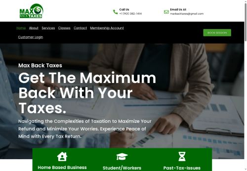 maxbacktaxes.com capture - 2025-07-07 17:13:39