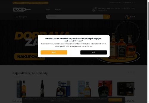 alkac.sk capture - 2025-07-07 20:46:36