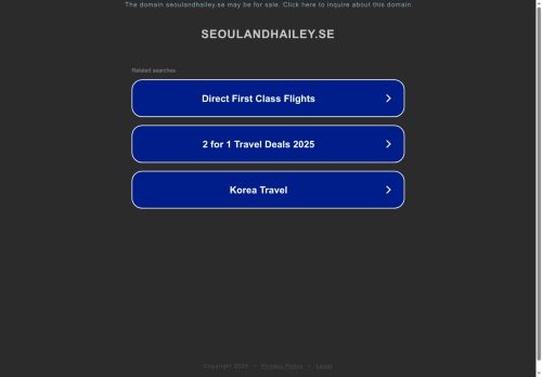 seoulandhailey.se capture - 2025-07-07 21:08:16