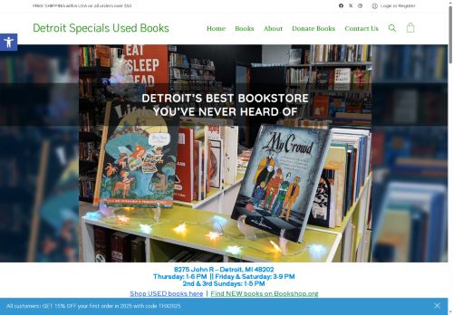detroitusedbooks.com capture - 2025-07-07 22:43:07