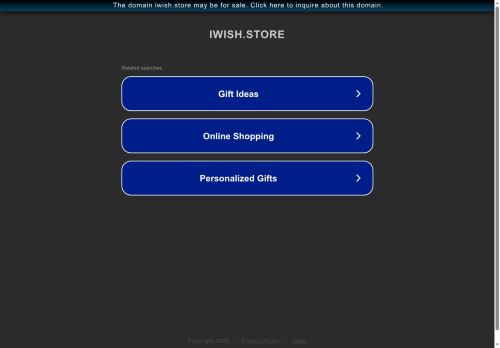 iwish.store capture - 2025-07-07 23:13:07