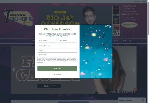 Tacoma Comedy Club capture - 2025-07-07 23:50:37