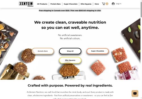 Zentein Nutrition capture - 2025-07-08 00:07:40