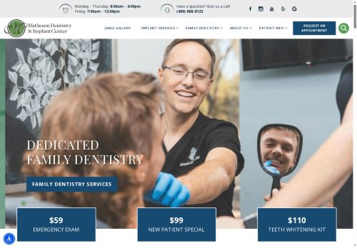Matheson Dentistry & Implant Center capture - 2025-07-08 00:07:40