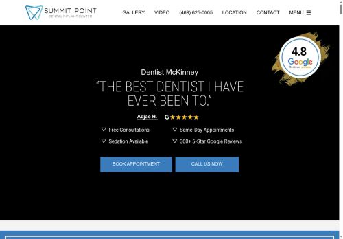 Summit Point Dental Implant Center capture - 2025-07-08 00:18:09