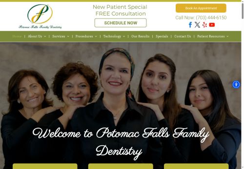 Potomac Falls Family Dentistry capture - 2025-07-08 00:23:44